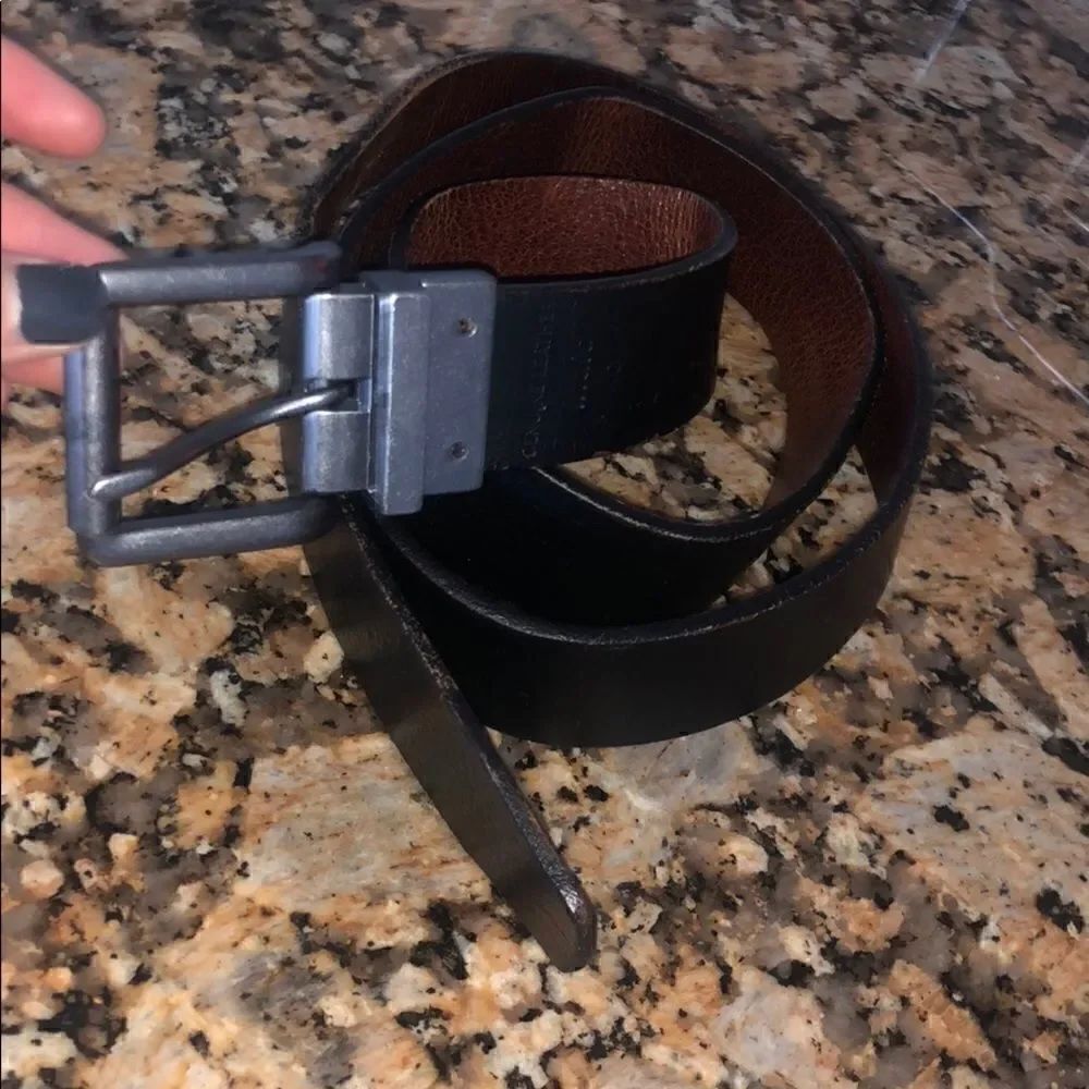 Timberland Leather Belt Size 40 - Black/Brown